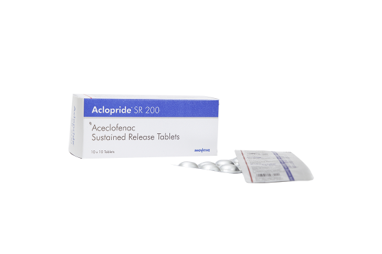Aclopride -Aceclofenac (SR) Tablets