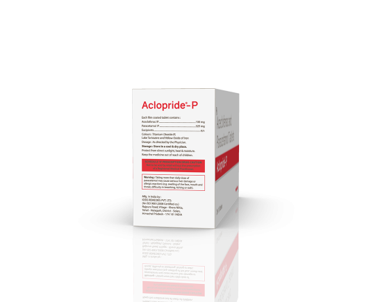 Aclopride-P Tablets (IOSIS) Composition