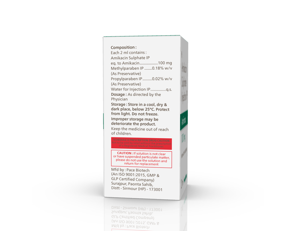 Amimax 100 mg Injection Suppliers in India - Innovation Pharma