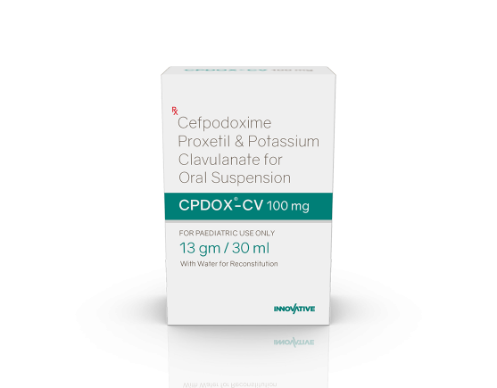 CPDOX-CV 100 mg Dry Syrup (Polestar) Front