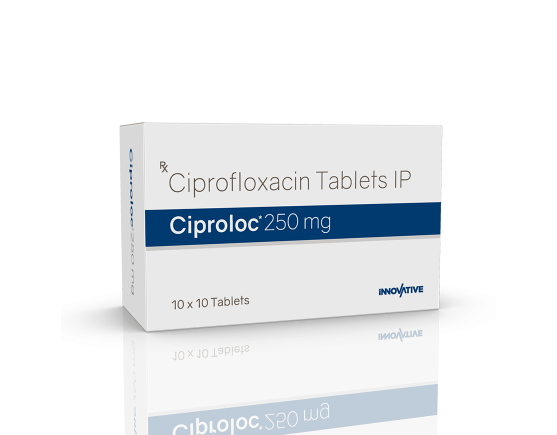 Ciproloc 250 mg Tablets (IOSIS) Left