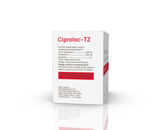 Ciproloc-TZ Tablets (IOSIS) Right Side