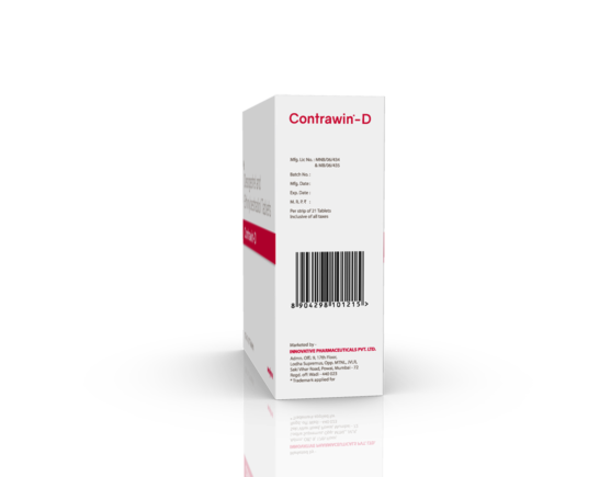 Contrawin-D Tablets (Systole) (Outer) Barcode