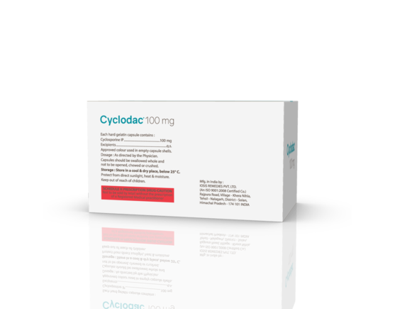 Cyclodac 100 mg Capsules (IOSIS) Composition