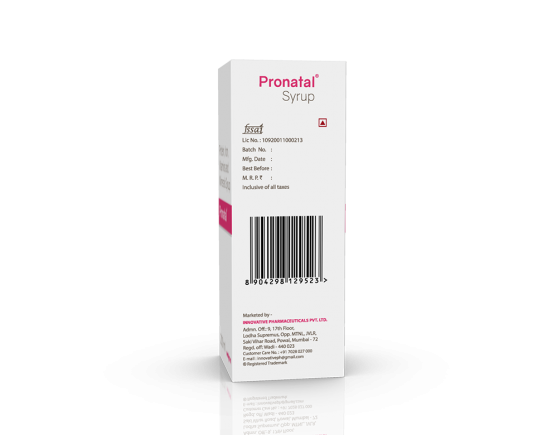 Pronatal Syrup 200 ml (IOSIS) Left Side