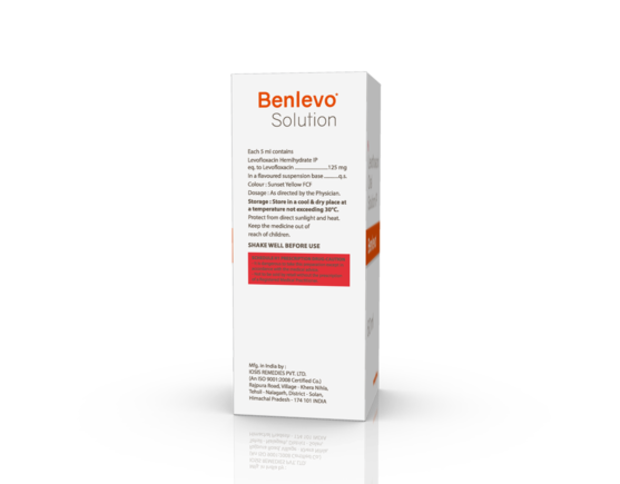 Benlevo 125 mg 60 ml Suspension (IOSIS) Right Side