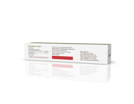 Benlite-A Gel 15 gm (IOSIS) Right Side