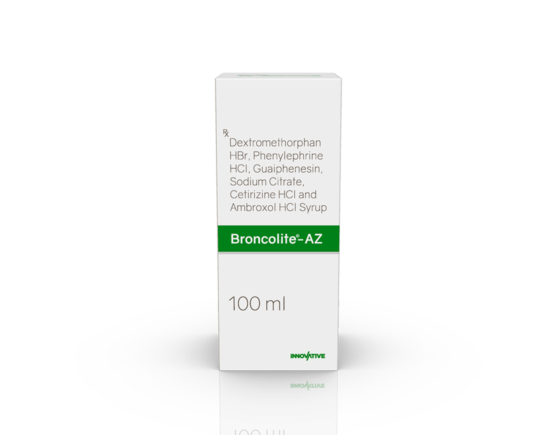 Broncolite-AZ Syrup 100 ml (Daffohils) Front