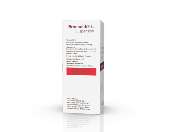 Broncolite-L Suspension 100 ml (IOSIS) Right Side