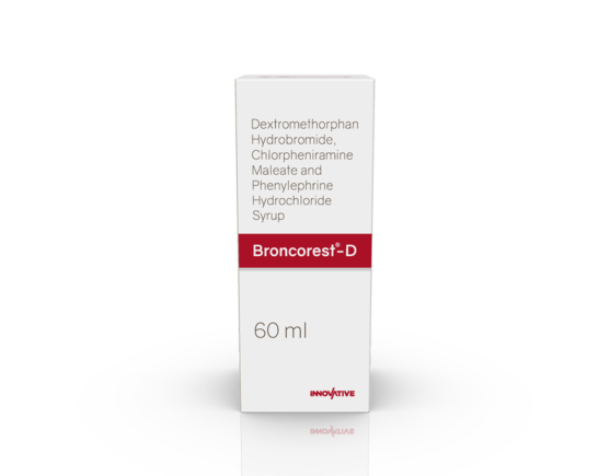 Broncorest-D Syrup 60 ml (IOSIS) Front