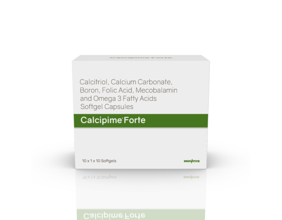 Calcipime Forte Softgels (Capsoft) (Outer) Front