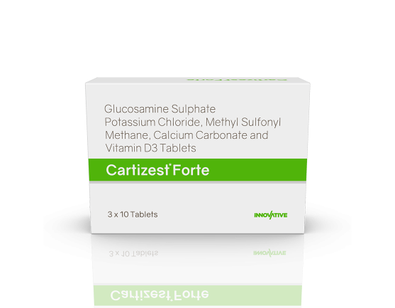 Cartizest Forte Tablets (IOSIS) Front