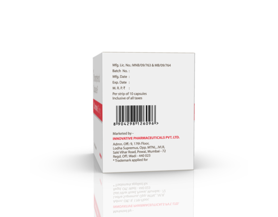 Chlorobrex 250 mg Capsules (IOSIS) Barcode