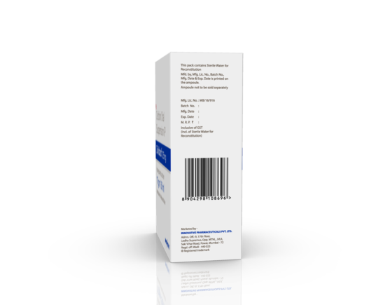 Dinibact 125 mg Dry Syrup (Polestar) Left side