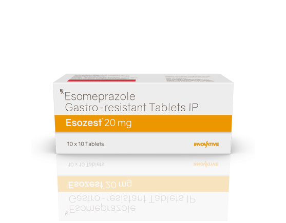 Esozest 20 mg Tablets (IOSIS) Front