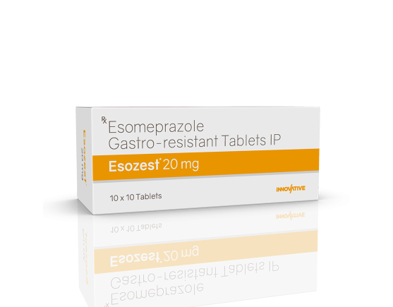 Esozest 20 mg Tablets (IOSIS) Left