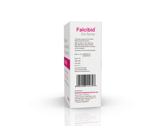 Falcibid Dry Syrup (IOSIS) Left Side