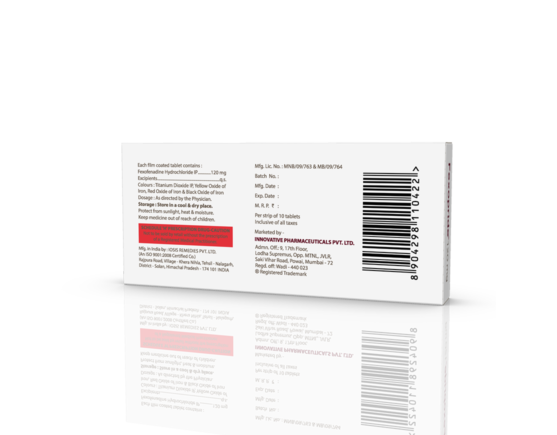 Fexopride 120 mg Tablets (IOSIS) Back