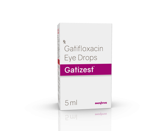 Gatizest Eye Drops 5 ml (Appasamy) left