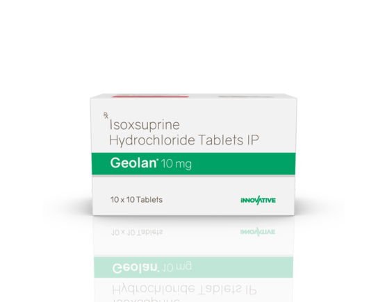 Geolan 10 mg Tablets (IOSIS) Front