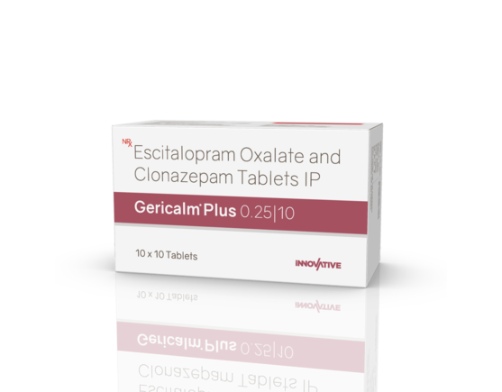 Gericalm Plus 0.25 10 Tablets (IOSIS) Right