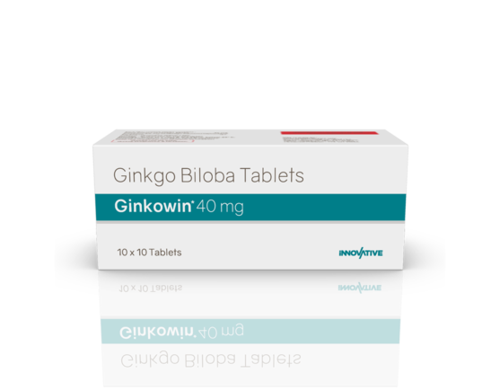 Ginkowin 40 mg Tablets (IOSIS) Front