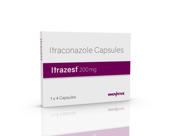 Itrazest 200 mg Capsules (IOSIS) Left
