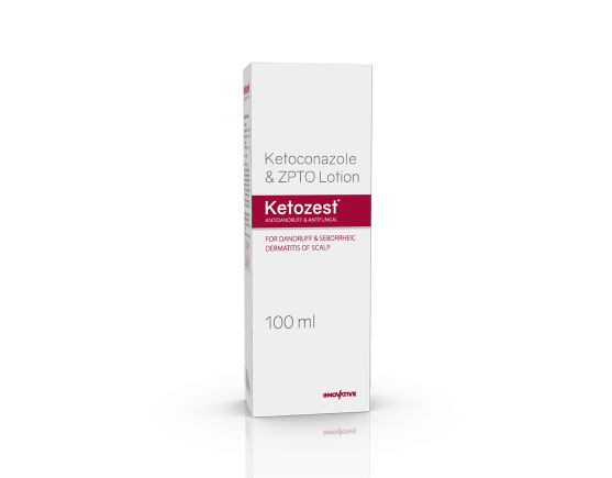 Ketozest Shampoo 100 ml (IOSIS) Left