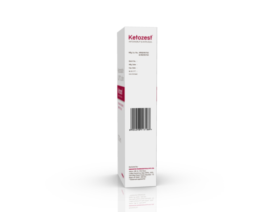 Ketozest Shampoo 100 ml (IOSIS) Left Side