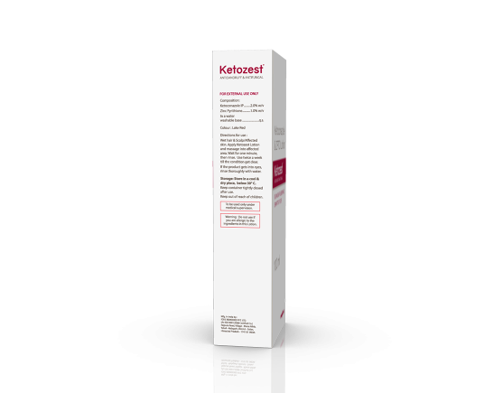 Ketozest Shampoo 100 ml (IOSIS) right Side