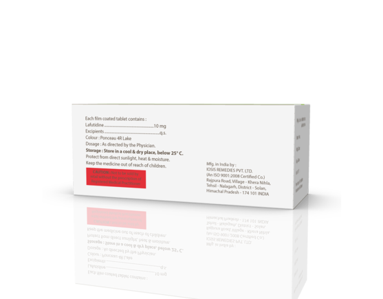 Lafuwin 10 mg Tablets (IOSIS) Right Side