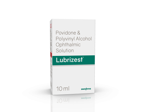Lubrizest Eye Drops 10 ml (Appasamy) Left