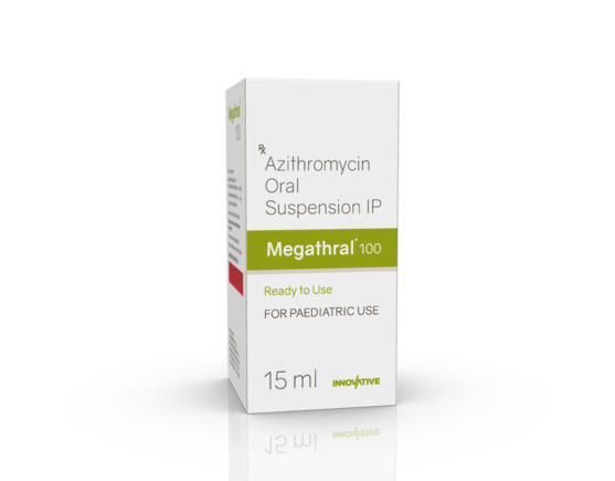 Megathral 100 mg Suspension 15 ml (IOSIS) Left