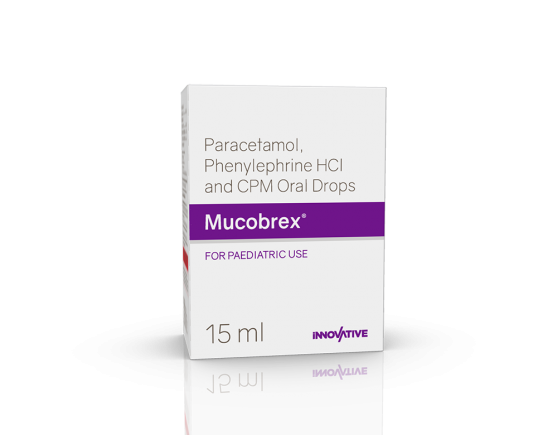 Mucobrex Drops 15 ml (IOSIS) Left