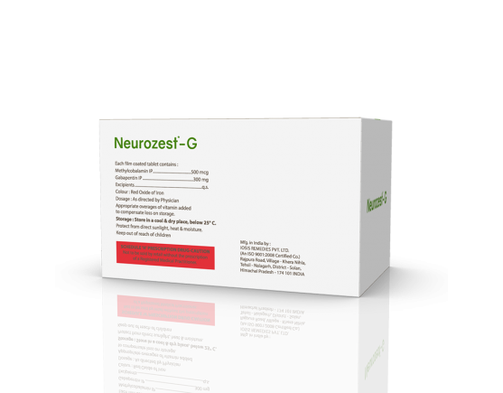 Neurozest-G Tablets (IOSIS) Right Side