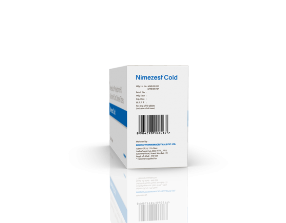 Nimezest Cold Tablets (IOSIS) barcode