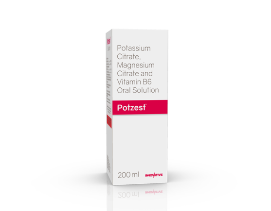 Potzest Syrup 200 ml (IOSIS) Left