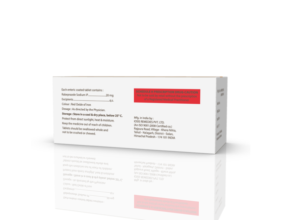 Rabepep 20 mg Tablets (IOSIS) Right Side