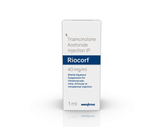 Riocort 40 mg Injection (Pace Biotech) Front