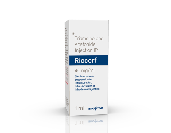Riocort 40 mg Injection (Pace Biotech) Left
