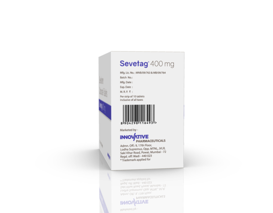 Sevetag 400 mg Tablets (IOSIS) Barcode
