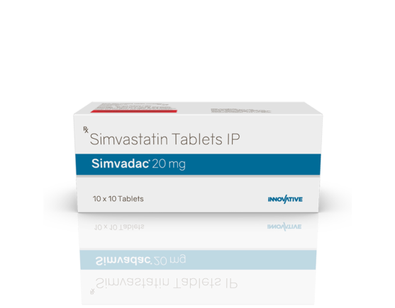 Simvadac 20 mg Tablets (IOSIS) Front