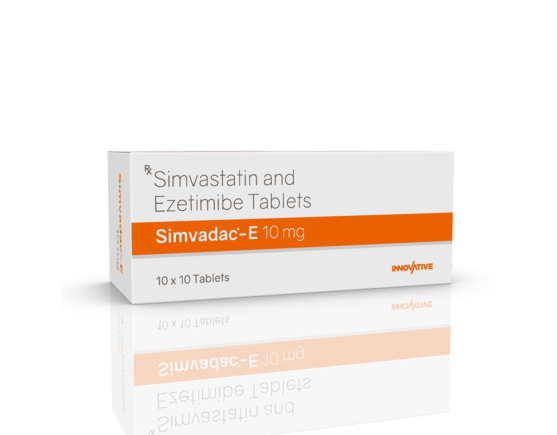 Simvadac-E 10 mg Tablets (IOSIS) Left