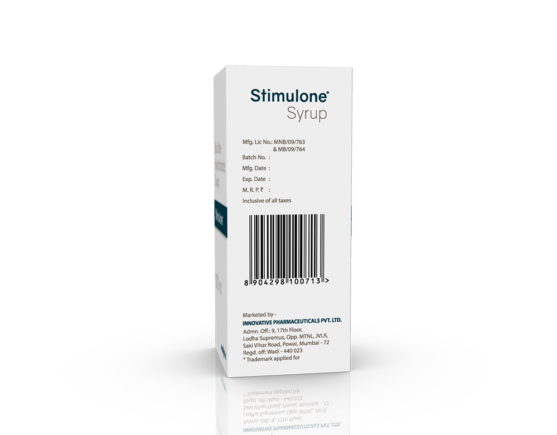 Stimulone Syrup 100 ml (IOSIS) Left Side