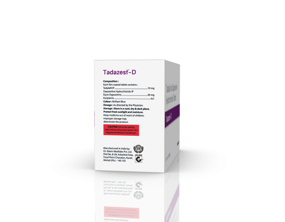 Tadazest-D Tablets Yassas (Dr. Edwina) (Outer) Composition