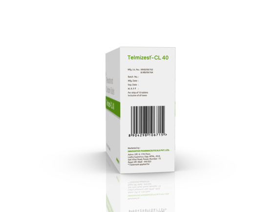 Telmizest-CL 40 Tablets (IOSIS) Barcode