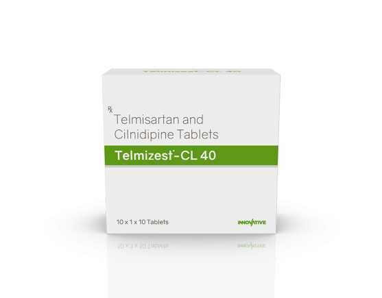 Telmizest-CL 40 Tablets (IOSIS) Front