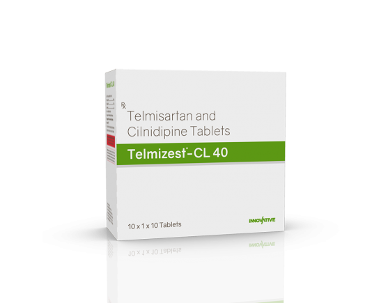 Telmizest-CL 40 Tablets (IOSIS) Left