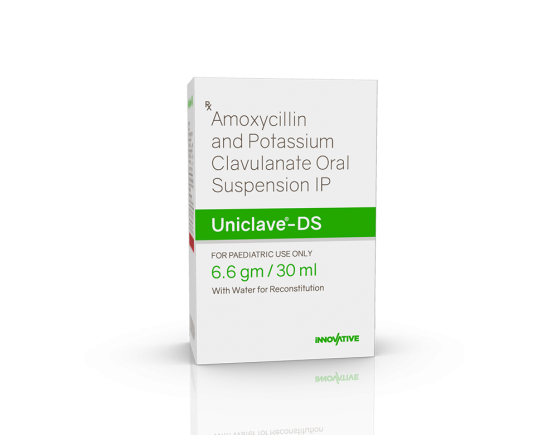 Uniclave-DS Dry Syrup (Polestar) Left
