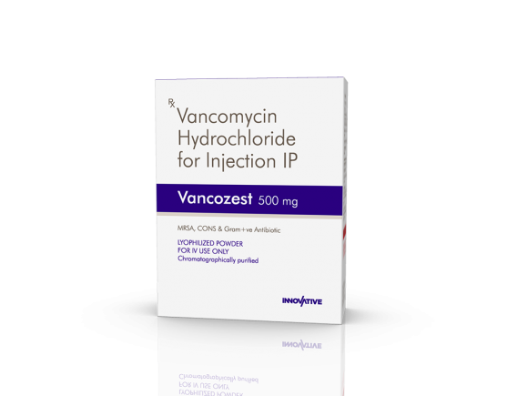 Vancozest 500 mg Injection (Pace Biotech) Right